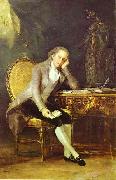Francisco Jose de Goya Gaspar Melchor de Jovellanos. oil painting
